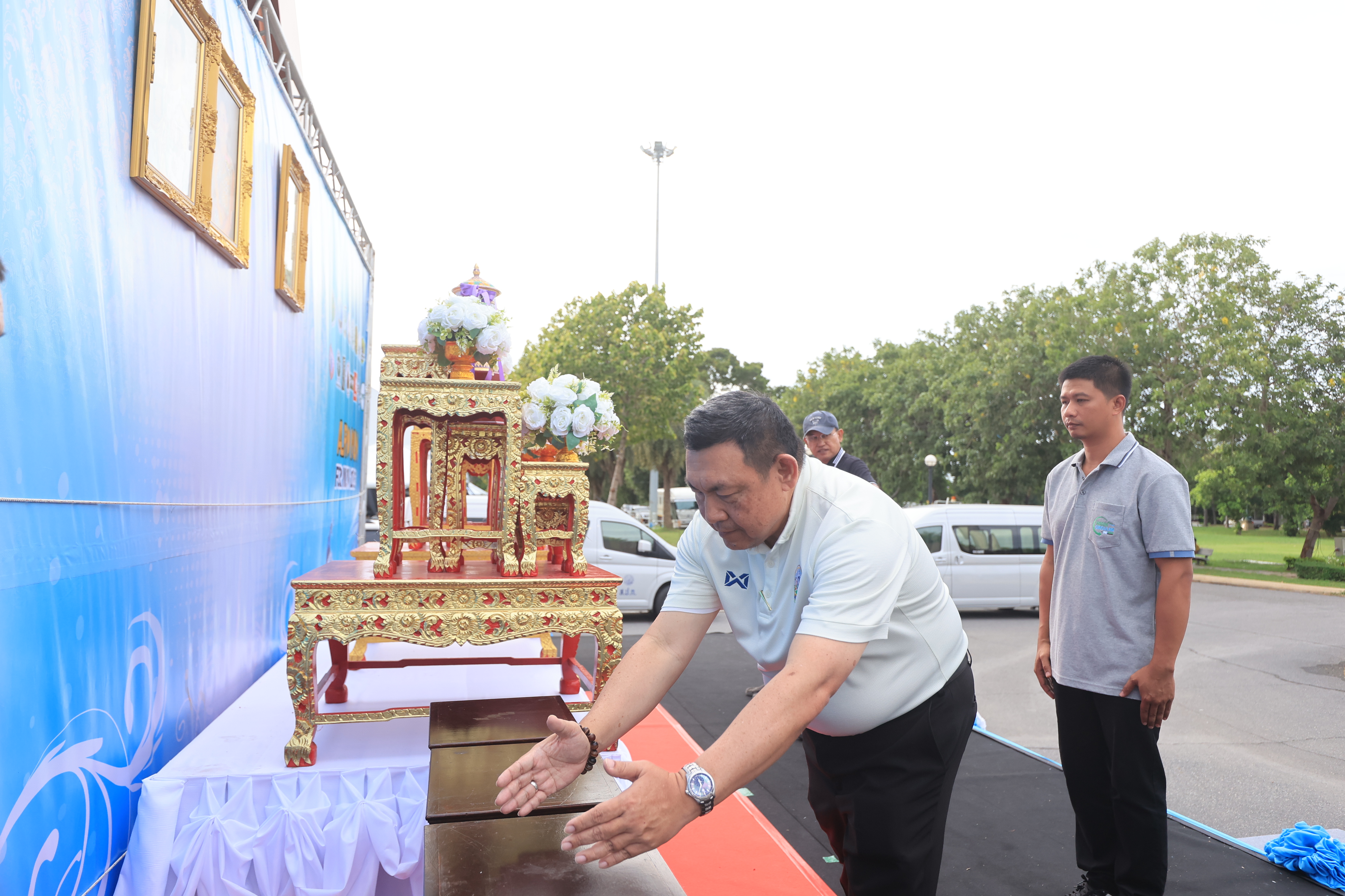 title - เลขาธิการ ส.ป.ก. เตรียมความพร้อมพิธีเปิดงาน 